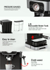 Cafeteras mini breville keurig delonghi, piezas de cápsulas turcas y alemanas, máquina de café espresso para negocios