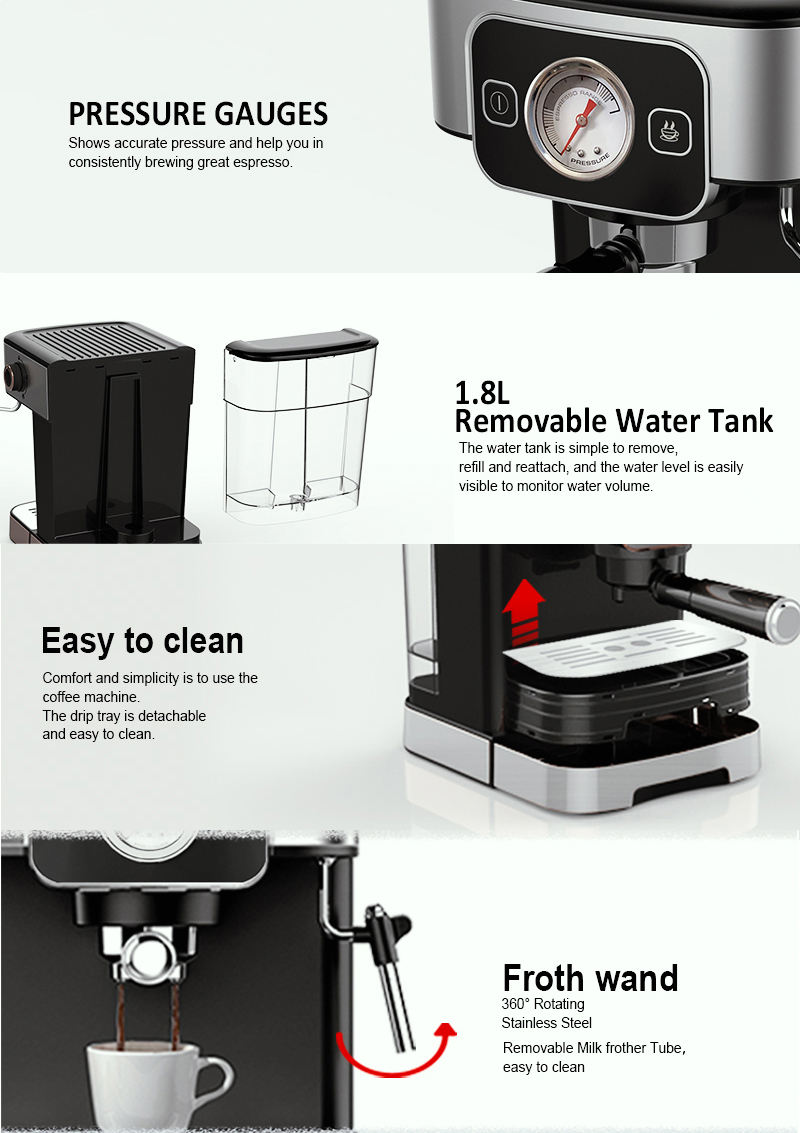 Cafeteras mini breville keurig delonghi, piezas de cápsulas turcas y alemanas, máquina de café espresso para negocios
