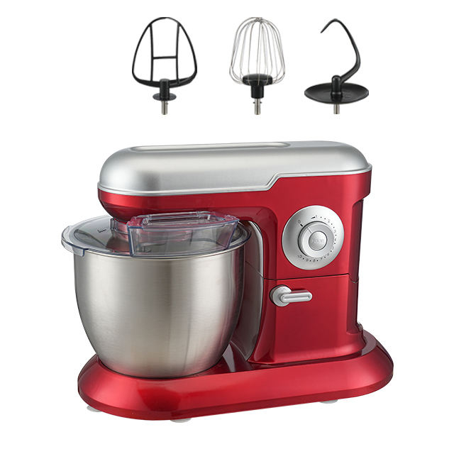 Cheftronic-Mezclador de alimentos profesional para pasteles, pan, 1300W, 5L, 6,5l, electrodomésticos planetarios, Robot de cocina, batidora con soporte para masa