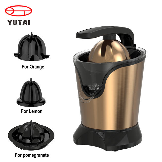 Potente extractor de jugo eléctrico de acero inoxidable de 200W para exprimidor de cítricos