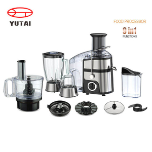 Nuevo interruptor rotativo de jarras de plástico de 750W 1.5L Dos velocidades con función de pulso Multi Function Processor de alimentos