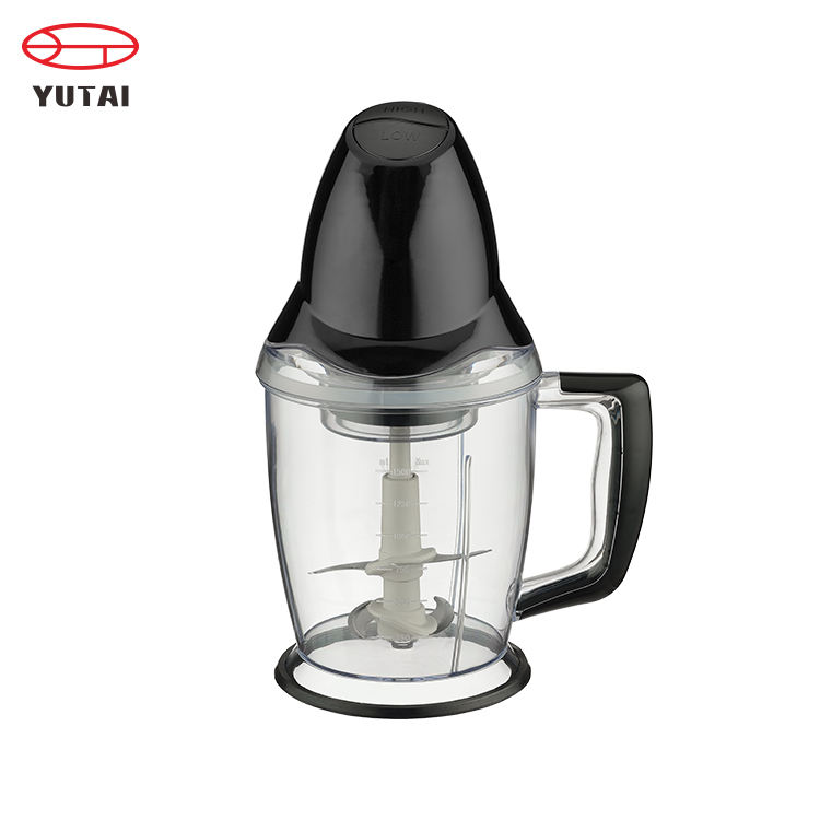 Picadora de alimentos multiusos de acero inoxidable picadora de verduras con doble cuchilla