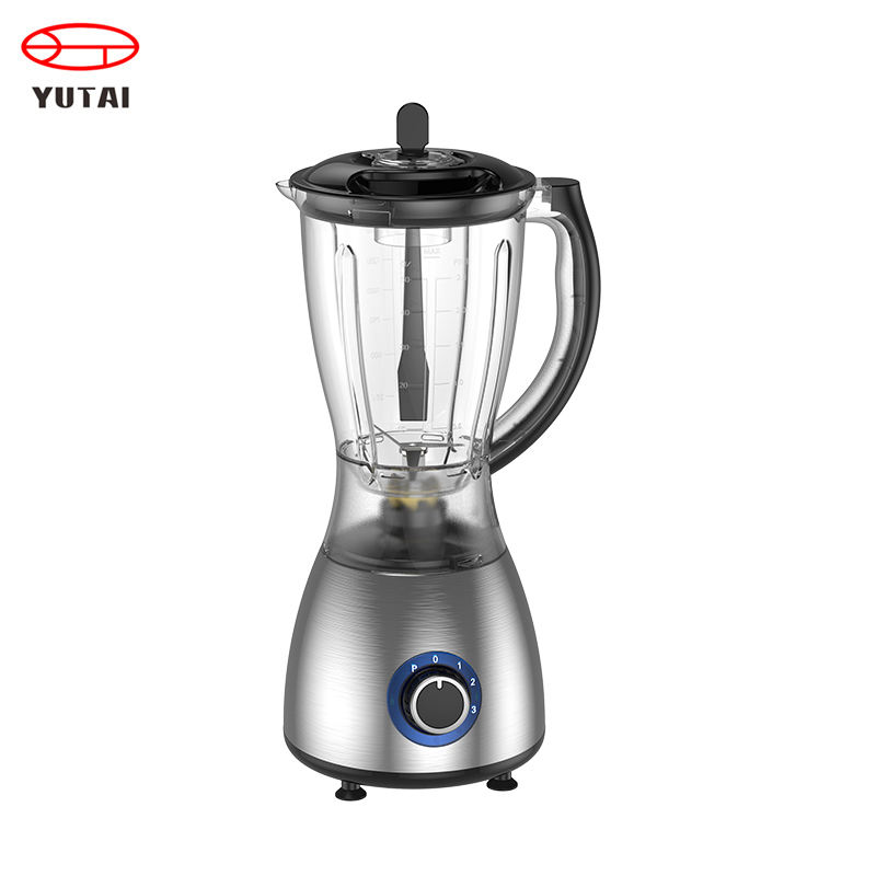 Cocina profesional, 5 velocidades, licuadora comercial de acero inoxidable usada, exprimidor, mezclador, picadora de verduras, licuadora