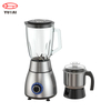 Cocina profesional, 5 velocidades, licuadora comercial de acero inoxidable usada, exprimidor, mezclador, picadora de verduras, licuadora