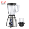Licuadora caliente del jugo de la licuadora de la fruta de la licuadora de la tabla del tarro de cristal de la base del acero inoxidable de las ventas 500W