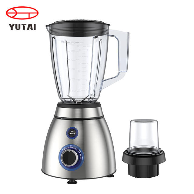 Licuadora caliente del jugo de la licuadora de la fruta de la licuadora de la tabla del tarro de cristal de la base del acero inoxidable de las ventas 500W