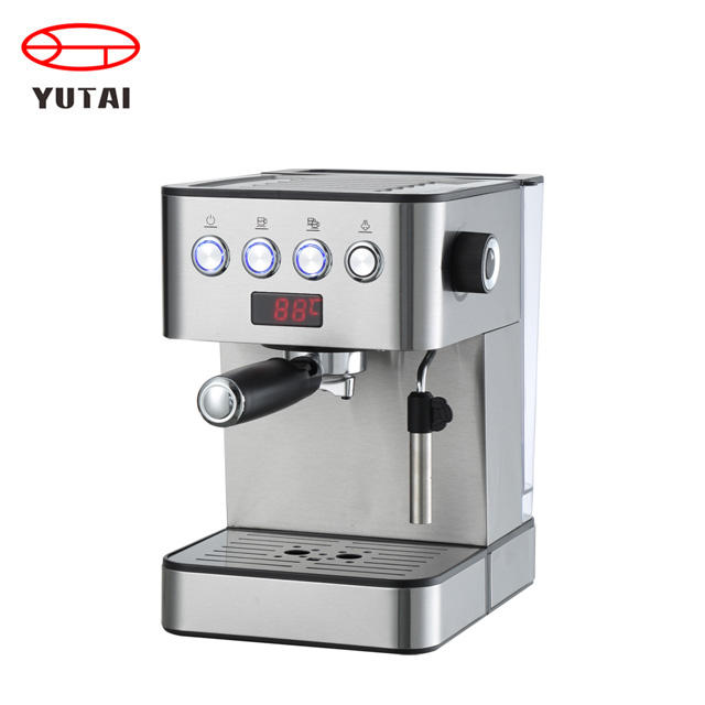 Cafetera térmica eléctrica comercial para el hogar, máquina de café expreso, minimáquina de café expreso