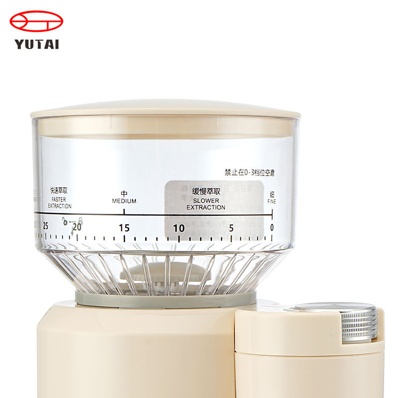 Nuevo Temporizador Digital, pantalla de tazas, 40mm, acero inoxidable, antiestático, Espresso, fresa cónica, molinillo de café cónico eléctrico,