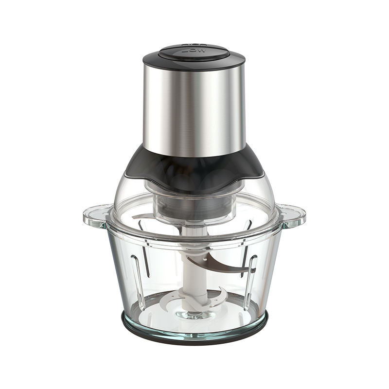 Picadora eléctrica de procesadores de alimentos vegetales, 2 velocidades, 300W, 500W, cuchillas para picar dobles, electrodomésticos de cocina