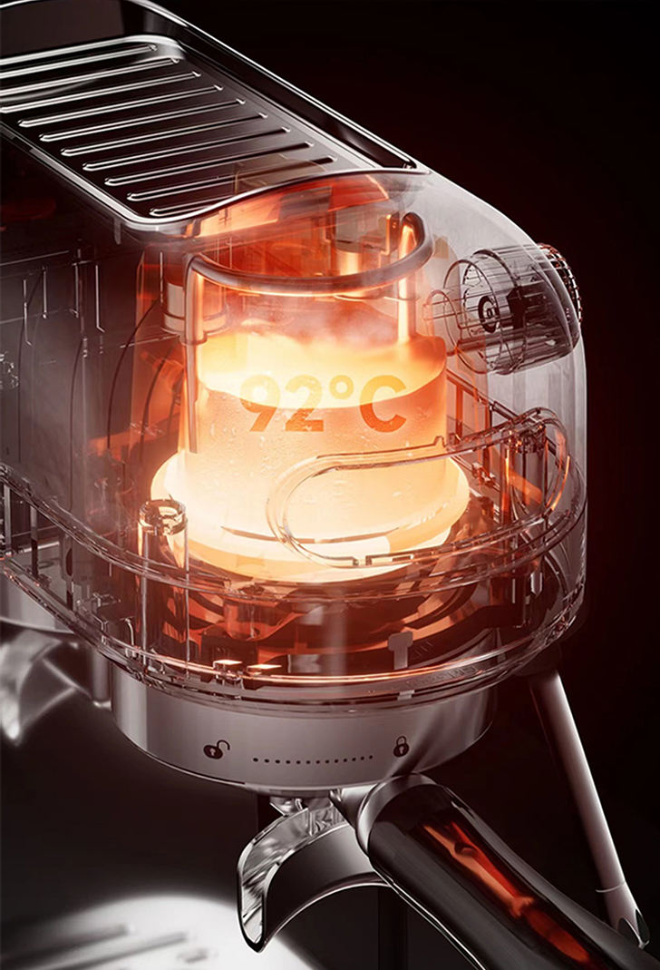 Máquinas de café expreso y capuchino Máquina de café expreso con molinillo automático