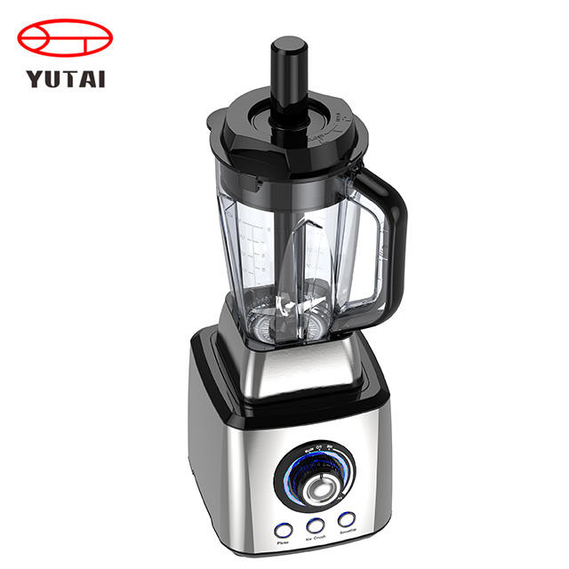 Máquina exprimidora de batidos de frutas profesional, procesador de alimentos de cocina, mezclador de hielo y licuadora eléctrica comercial de alta resistencia
