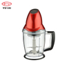 Picadora de alimentos multiusos de acero inoxidable picadora de verduras con doble cuchilla
