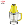 Picadora de alimentos multiusos de acero inoxidable picadora de verduras con doble cuchilla
