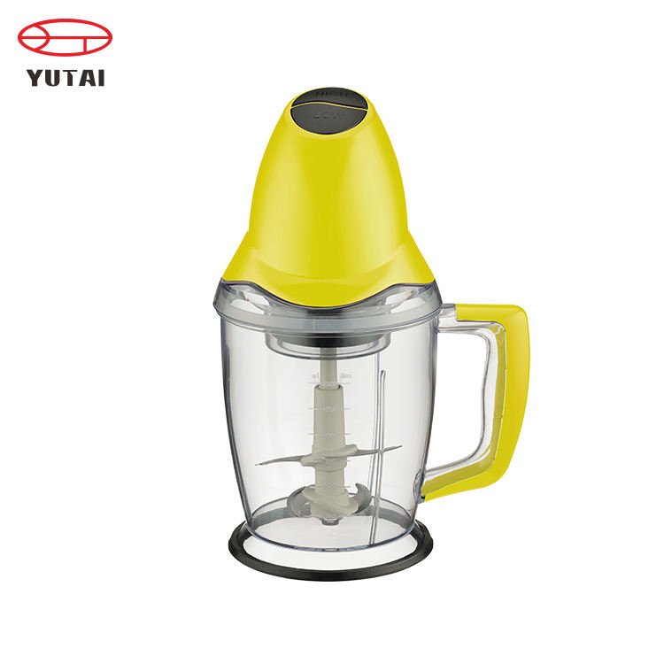 Picadora de alimentos multiusos de acero inoxidable picadora de verduras con doble cuchilla