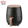 freidora eléctrica multifunción del aire de la cocina de la cocina del mejor hogar elegante del tacto de 4.5L 6L 8L sin aceite