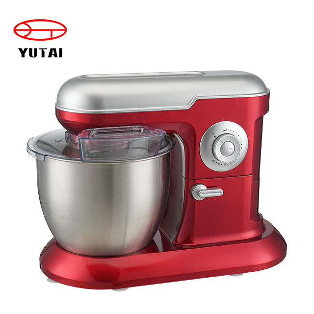 Cheftronic-Mezclador de alimentos profesional para pasteles, pan, 1300W, 5L, 6,5l, electrodomésticos planetarios, Robot de cocina, batidora con soporte para masa
