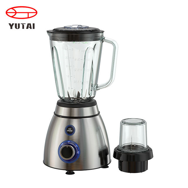 Licuadora caliente del jugo de la licuadora de la fruta de la licuadora de la tabla del tarro de cristal de la base del acero inoxidable de las ventas 500W