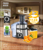 Nuevo interruptor rotativo de jarras de plástico de 750W 1.5L Dos velocidades con función de pulso Multi Function Processor de alimentos