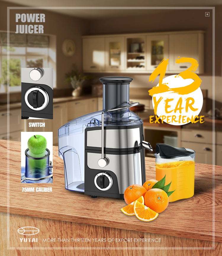 Nuevo interruptor rotativo de jarras de plástico de 750W 1.5L Dos velocidades con función de pulso Multi Function Processor de alimentos