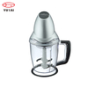 Picadora de alimentos multiusos de acero inoxidable picadora de verduras con doble cuchilla