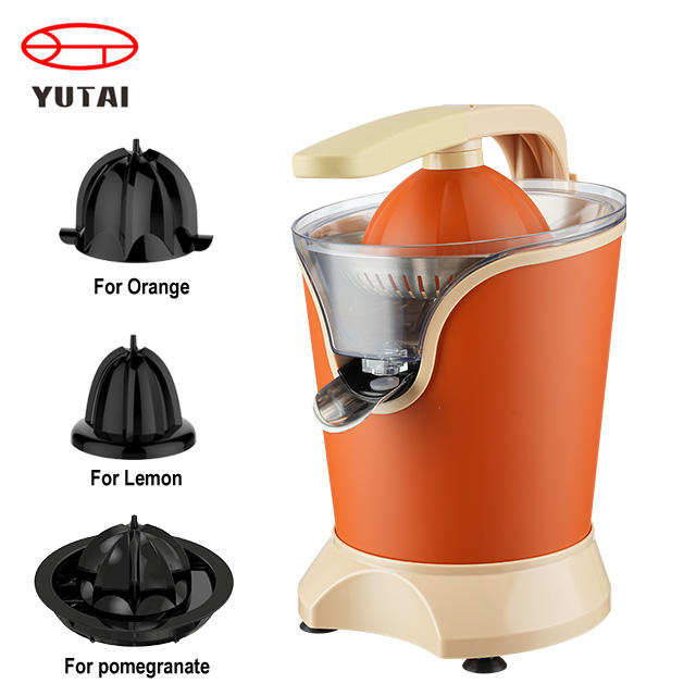 Exprimidor de cítricos opcional, eléctrico, automático, comercial, naranja, potente, 180W, diferentes conos