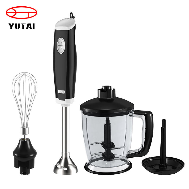 4 en 1 600W Potente Mini Manual Manual Conjunto de licuadora de mano eléctrica