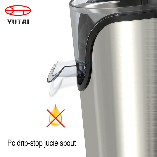 Exprimidor eléctrico de poco ruido del exprimidor del limón de la fruta cítrica del acero inoxidable del motor potente de DC