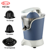 Exprimidor automático de cítricos, aparatos de cocina eléctricos potentes de 180W, exprimidor de cítricos anaranjados