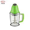 Picadora de alimentos multiusos de acero inoxidable picadora de verduras con doble cuchilla