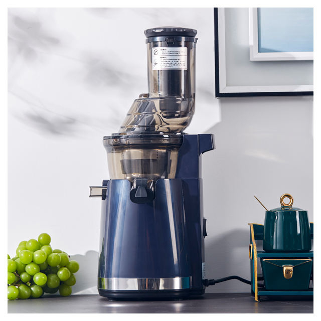 Exprimidores eléctricos comerciales de boca grande, Extractor portátil de cítricos de mora, prensa en frío, máquina exprimidora lenta, exprimidor de frutas