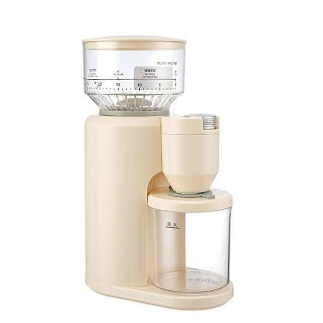 Nuevo Temporizador Digital, pantalla de tazas, 40mm, acero inoxidable, antiestático, Espresso, fresa cónica, molinillo de café cónico eléctrico,