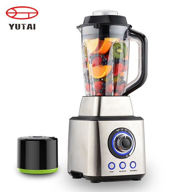 Máquina exprimidora de batidos de frutas profesional, procesador de alimentos de cocina, mezclador de hielo y licuadora eléctrica comercial de alta resistencia