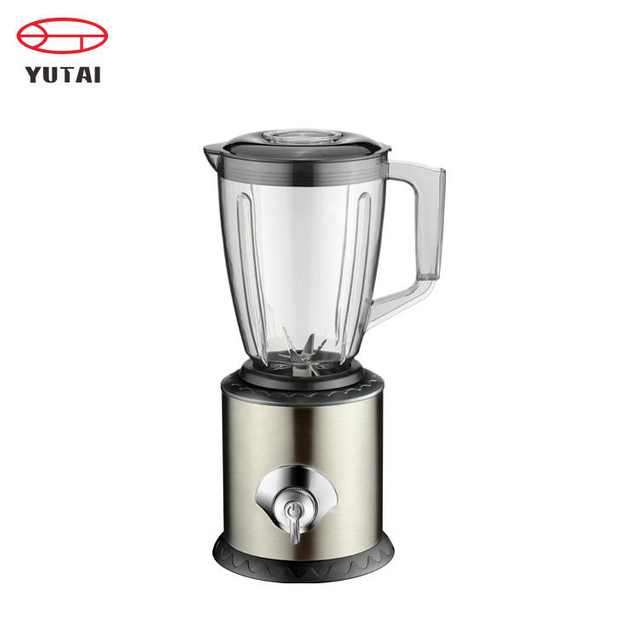 Licuadora comercial potente automática de 500w con tarro de vidrio transparente