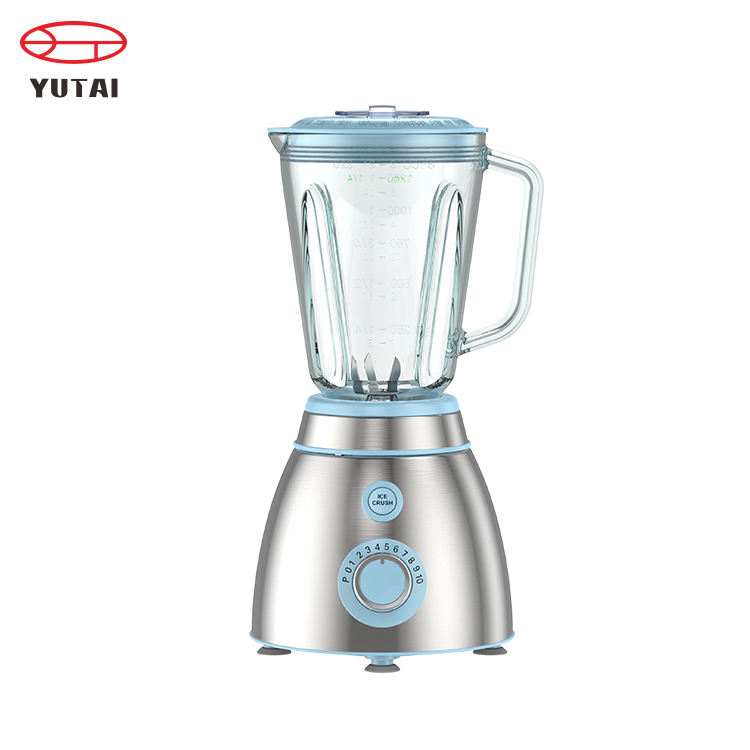 Jarra de acero inoxidable, licuadora, picadora, electrodomésticos de cocina de alta velocidad, licuadora eléctrica para batidos comerciales