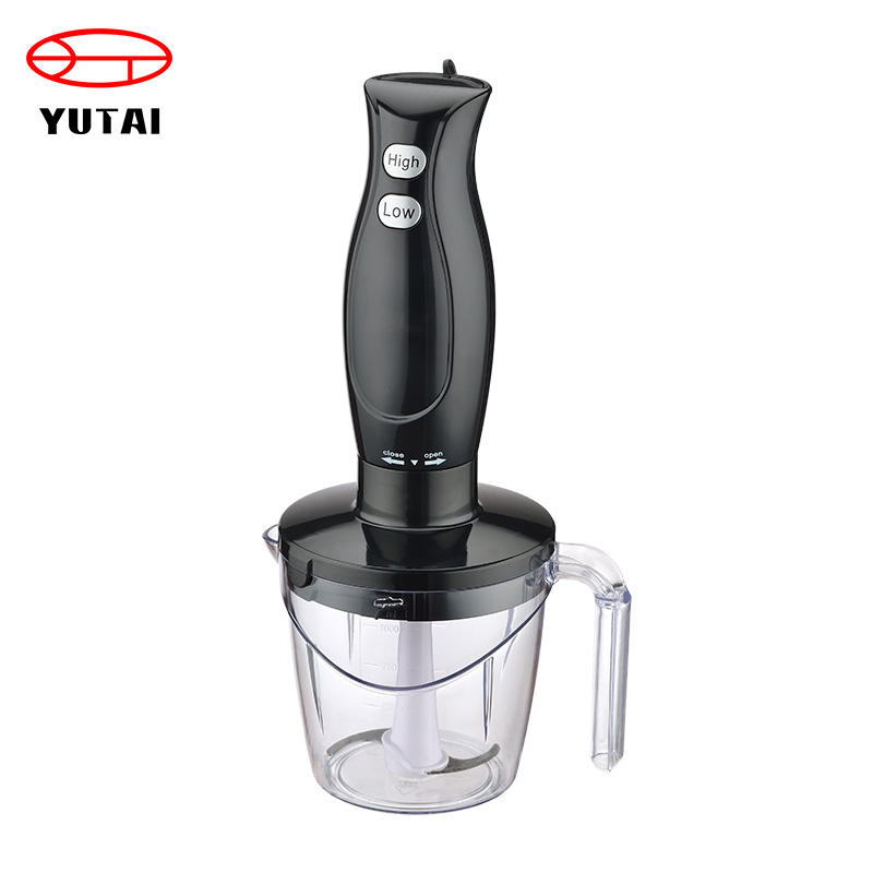 Exprimidor manual de frutas con batidora de mano de 300W con dos velocidades