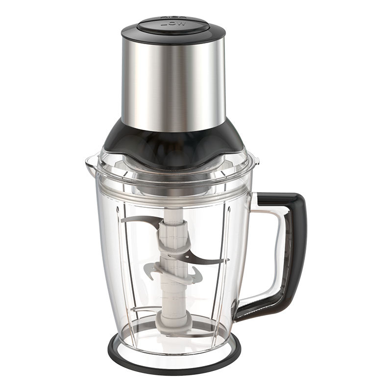 Picadora eléctrica de procesadores de alimentos vegetales, 2 velocidades, 300W, 500W, cuchillas para picar dobles, electrodomésticos de cocina