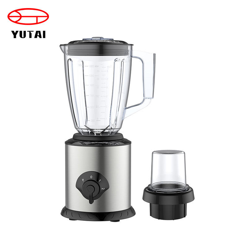 Batidora eléctrica de 500 W, 2 velocidades y función triturador de hielo.