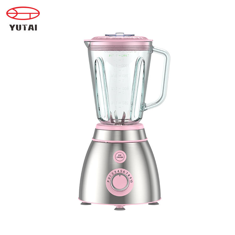 Jarra de acero inoxidable, licuadora, picadora, electrodomésticos de cocina de alta velocidad, licuadora eléctrica para batidos comerciales