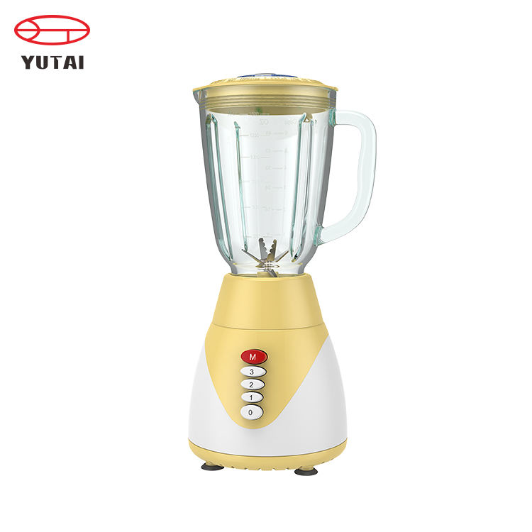 Distribuidor de electrodomésticos para el hogar, licuadora eléctrica de mesa con tarro de cristal de 1500ML