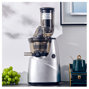 Exprimidor eléctrico comercial de boca grande para masticar frutas y verduras de naranja, exprimidor lento nama j2 con prensa en frío