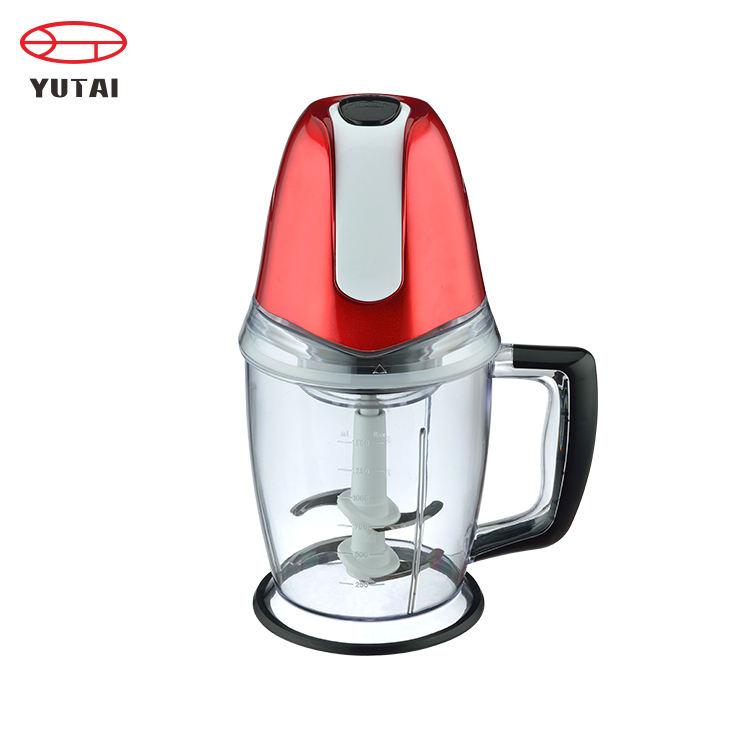 Mini picadora eléctrica de alimentos para frutas y verduras, alta calidad, 600W, 1500ML