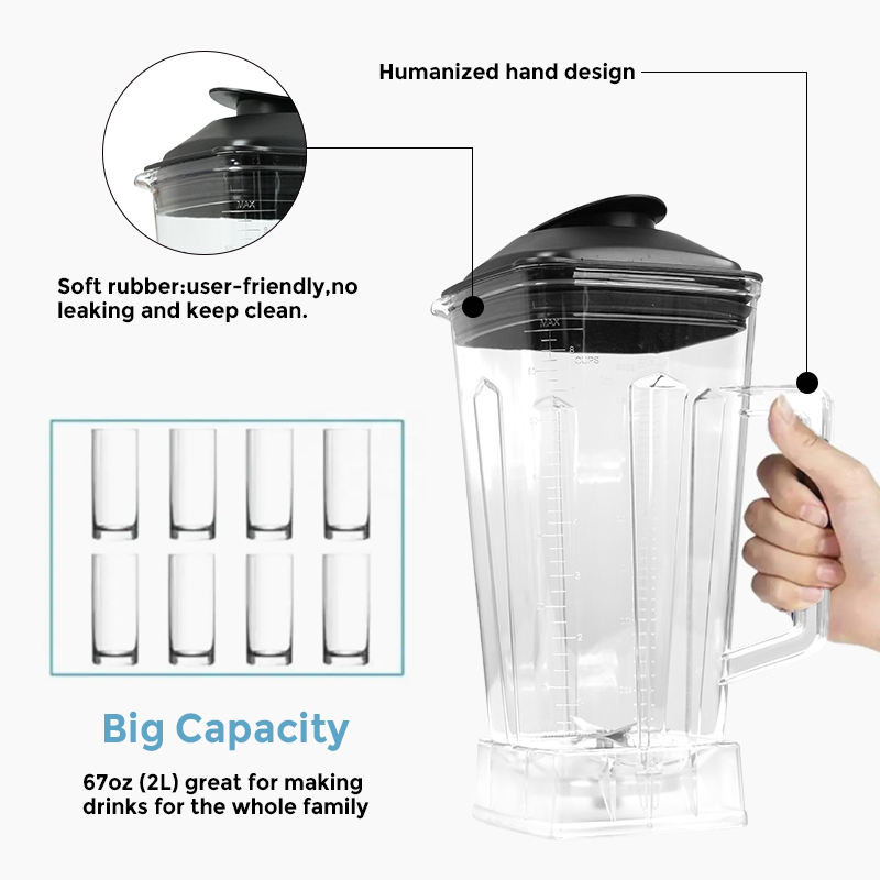 2 en 1 licuadora eléctrica de la comida de la licuadora del Juicer de la comida de los aparatos de cocina de la función con la amoladora