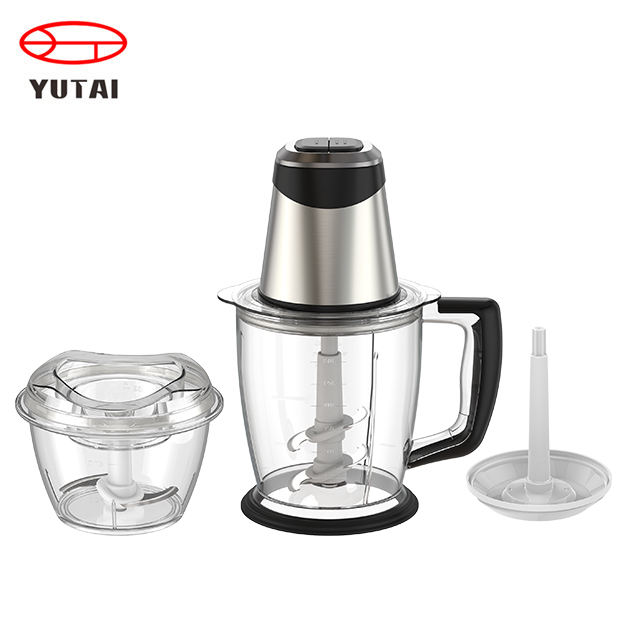 Mini picadora eléctrica de alimentos para frutas y verduras, alta calidad, 400w, 1800ml