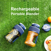 Exprimidor deportivo Personal recargable de alta potencia de 1000ml de gran capacidad, exprimidor de botellas de fruta USB, licuadora portátil para batidos