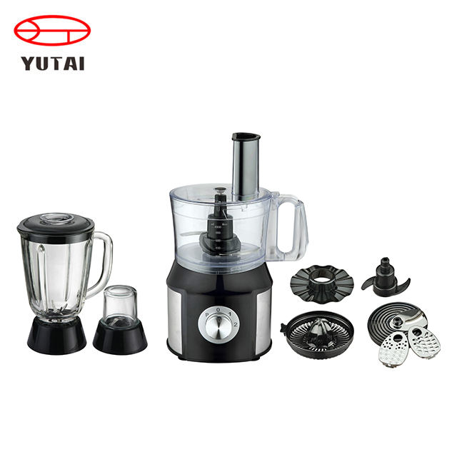 Picadora, licuadora, batidora, exprimidor de cítricos, molinillo, máquina para hacer masa, trituradora, rebanadora, procesador de alimentos multifuncional 10 en 1 de 500 W