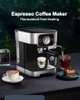 Cafeteras mini breville keurig delonghi, piezas de cápsulas turcas y alemanas, máquina de café espresso para negocios