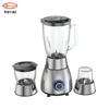 Cocina profesional, 5 velocidades, licuadora comercial de acero inoxidable usada, exprimidor, mezclador, picadora de verduras, licuadora
