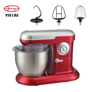 Venta al por mayor Robot doméstico máquina de cocina batidor de huevos eléctrico batidora procesadora de alimentos con batidora de pie de tazón de 7L