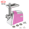 Mini picadora de carne eléctrica para el hogar, máquina picadora de carne comercial, 1000W