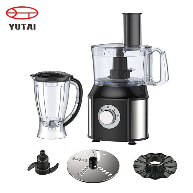 Nuevo interruptor rotativo de jarro de plástico de 500W 1.5L Dos velocidades con función de pulso Función Multi Fool Processor de alimentos